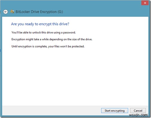 Bảo mật thiết bị lưu trữ di động bằng BitLocker To Go trên Windows 11/10