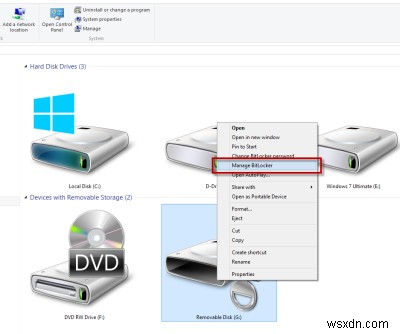 Bảo mật thiết bị lưu trữ di động bằng BitLocker To Go trên Windows 11/10
