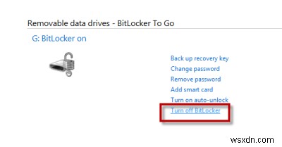 Bảo mật thiết bị lưu trữ di động bằng BitLocker To Go trên Windows 11/10
