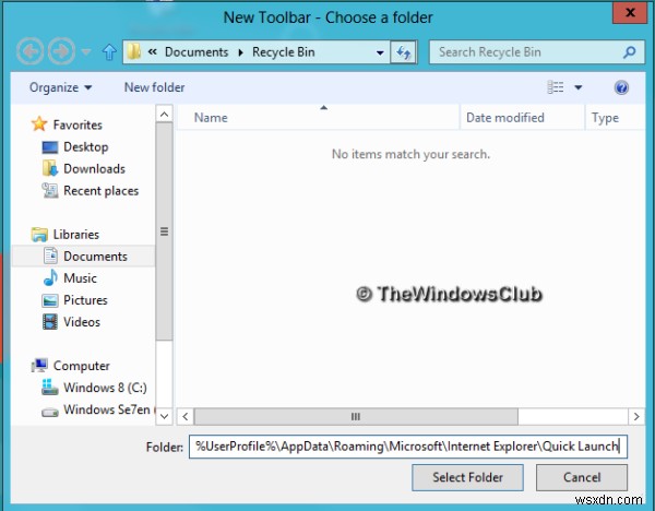 Cách ghim Thùng rác vào Thanh tác vụ Windows 10