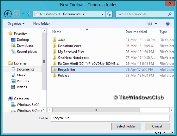 Cách ghim Thùng rác vào Thanh tác vụ Windows 10