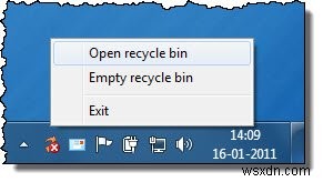 Cách ghim Thùng rác vào Thanh tác vụ Windows 10