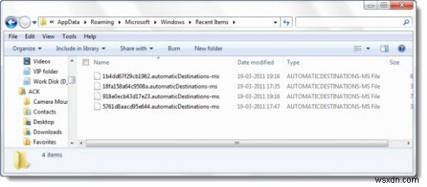 Jump List biểu tượng Explorer trên Thanh tác vụ không hoạt động Windows 11/10