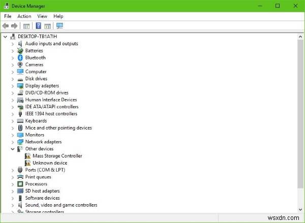 Lỗi màn hình xanh SYSTEM THREAD EXCEPTION NOT HANDLED (CMUSBDAC.sys)