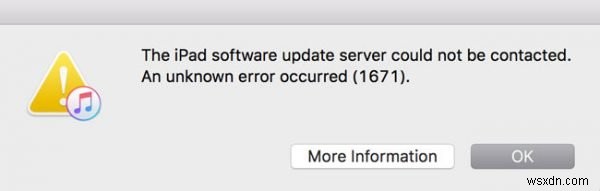 Khắc phục mã lỗi 1671 cho iTunes trên Windows 10 PC