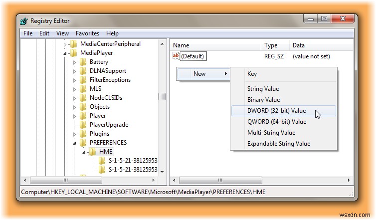 Chia sẻ nội dung Windows Media Player từ thư mục trên chia sẻ mạng