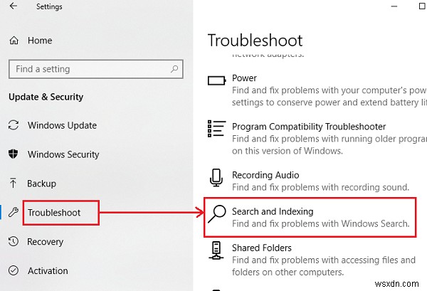 SearchUI.exe chuyển từ Đã treo sang Đang chạy rồi Không phản hồi