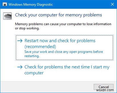 Mã dừng SPECIAL POOL DETECTED MEMORY CORRUPTION trên Windows 10