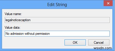 Hiển thị thông báo pháp lý tùy chỉnh và tin nhắn khởi động trong Windows 10