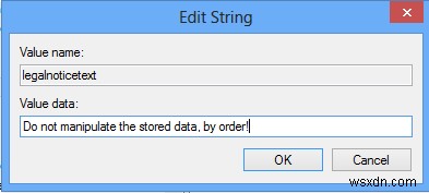 Hiển thị thông báo pháp lý tùy chỉnh và tin nhắn khởi động trong Windows 10