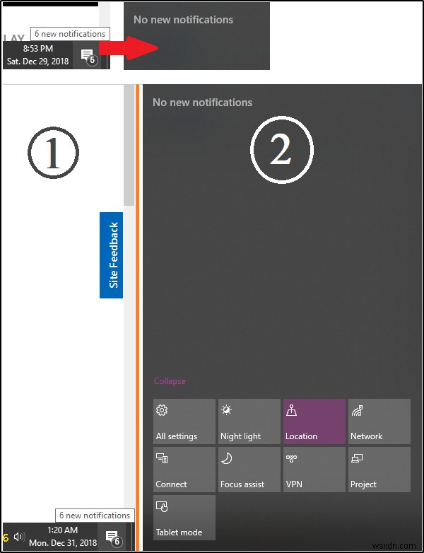 Khắc phục thông báo giả trong Trung tâm hoạt động Windows 10