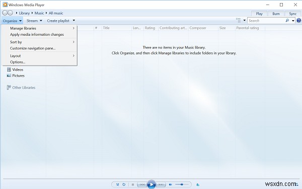 Tăng tốc độ phát video trực tuyến (Streaming) trên Windows Media Player trong Windows 10