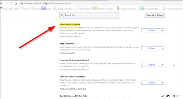 Cách tăng tốc độ phản hồi Session Restore (Khôi phục phiên) trong Google Chrome