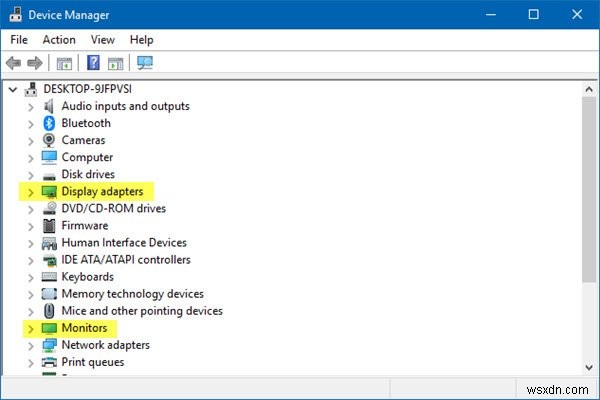 Khắc phục viền đen hoặc thanh đen trên màn hình (Monitor) trong Windows 10 hoặc thiết bị Surface