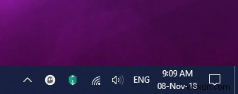 Cách chỉ hiển thị Giờ (Time) trên Taskbar Windows 10