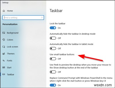 Cách chỉ hiển thị Giờ (Time) trên Taskbar Windows 10