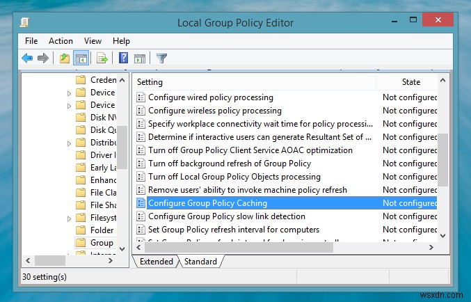 Tăng tốc đăng nhập Windows 10 với Group Policy Caching