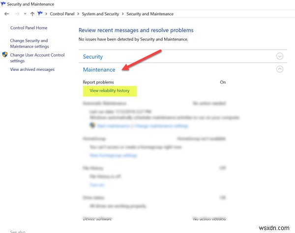 Cách xóa Problem Reports (Báo cáo sự cố) trong Windows 10