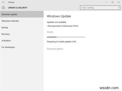 Cách nâng cấp Windows 10 lên Build mới hơn
