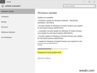 Cách nâng cấp Windows 10 lên Build mới hơn