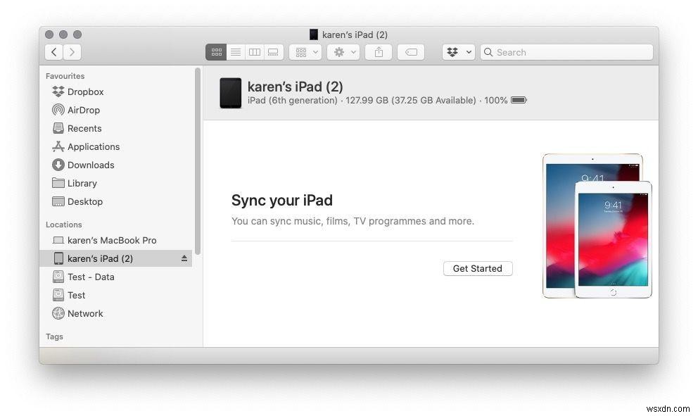 Cách chuyển ảnh lên iPad