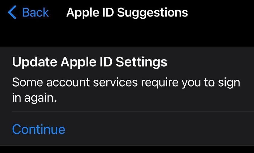 Cách khắc phục iPhone liên tục hỏi mật khẩu Apple ID