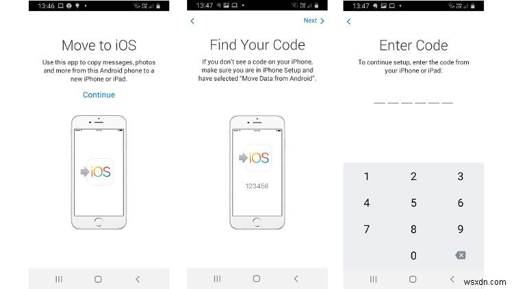 Cách chuyển từ Android sang iPhone