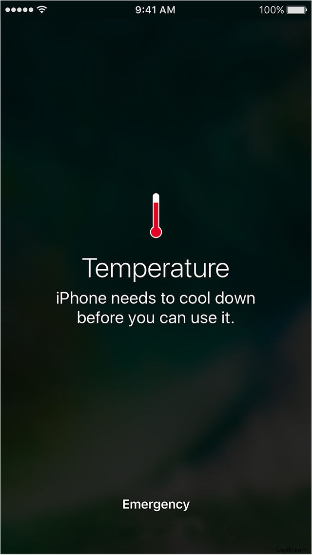 Cách làm mát iPhone khi nóng
