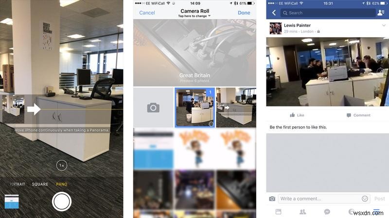 Cách chụp ảnh, quay video 360 độ trên iPhone & iPad