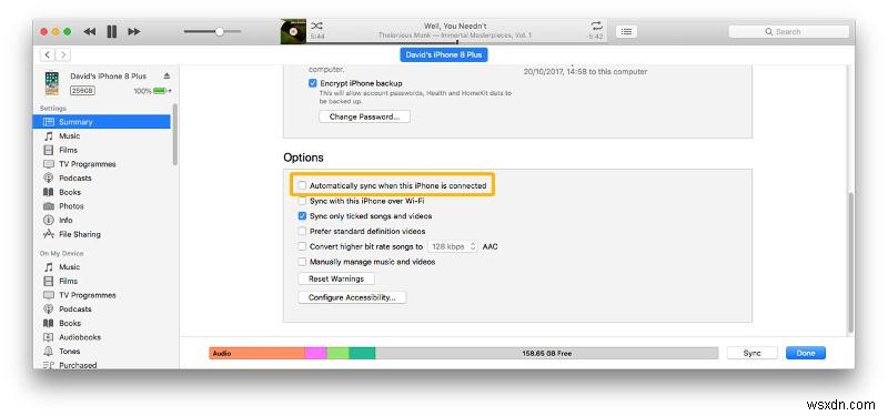 Cách ngăn iTunes và Photos tự mở khi cắm iPhone vào Mac