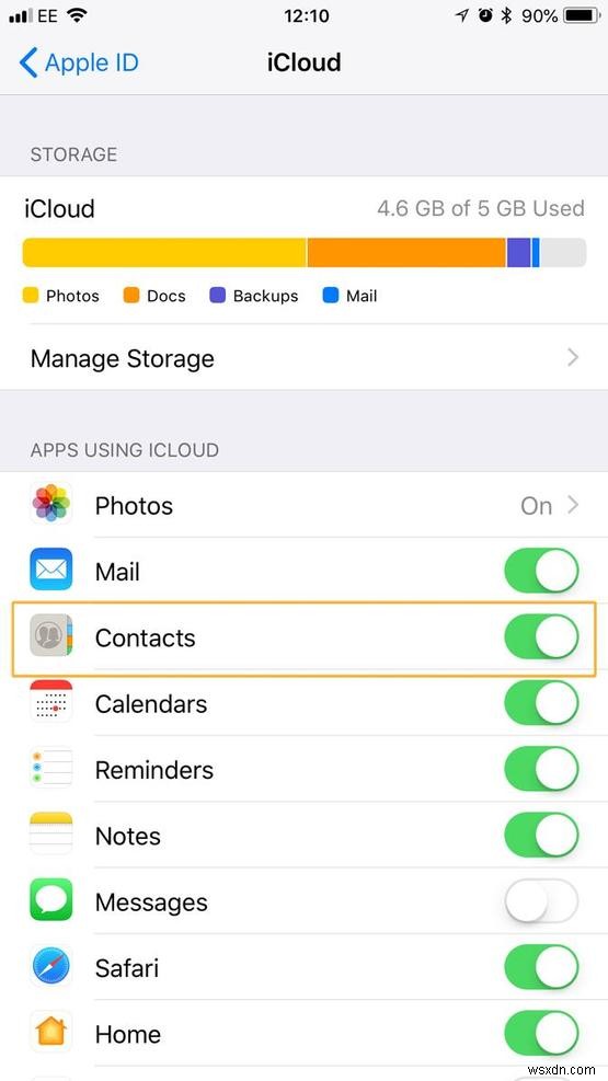 Cách chuyển danh bạ từ iPhone sang iPhone
