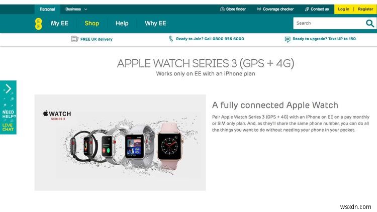 Cách kết nối Apple Watch với 4G của Viettel/Vinaphone/MobiFone