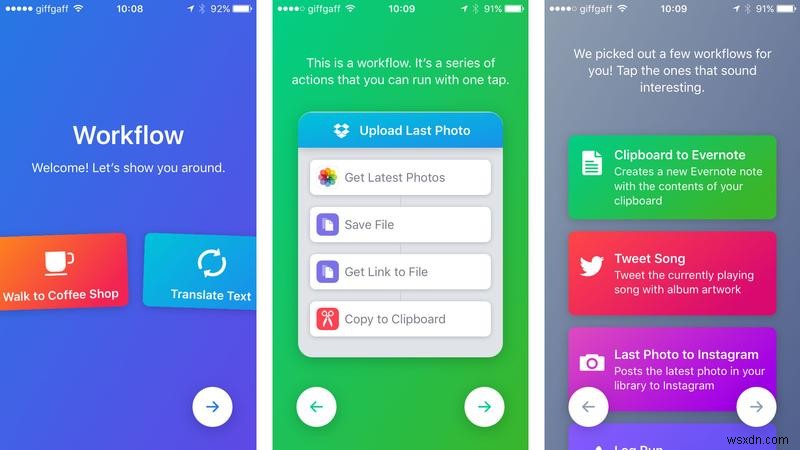 Cách dùng Workflow tự động hóa tác vụ trên iPhone