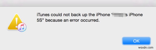 Đã Khắc Phục: iTunes Không Sao Lưu Được iPhone Do Lỗi Xảy Ra