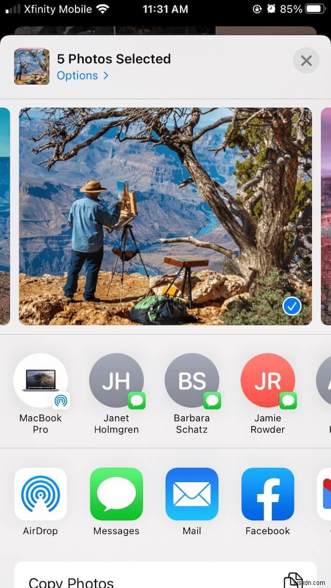 8 cách lấy ảnh từ iPhone