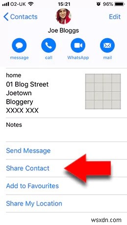 Cách xuất danh bạ từ iPhone