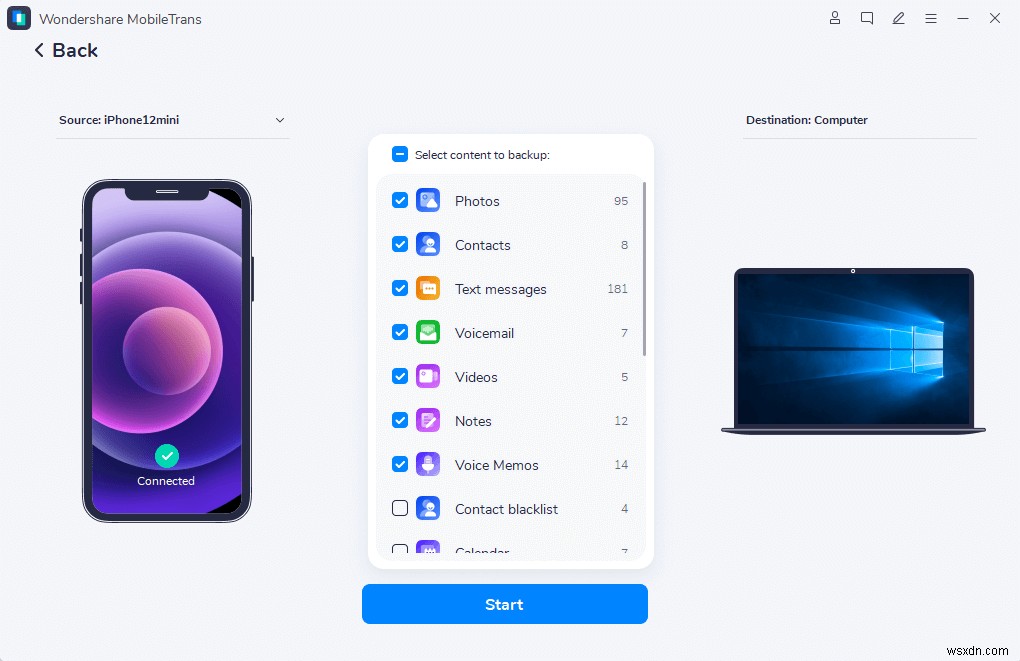 Cách xuất danh bạ từ iPhone