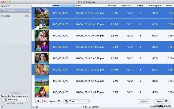 Chuyển ảnh từ iPhone sang ổ cứng ngoài