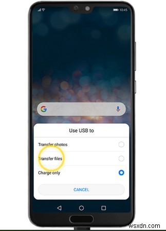 Cách chuyển ảnh từ Huawei sang máy tính