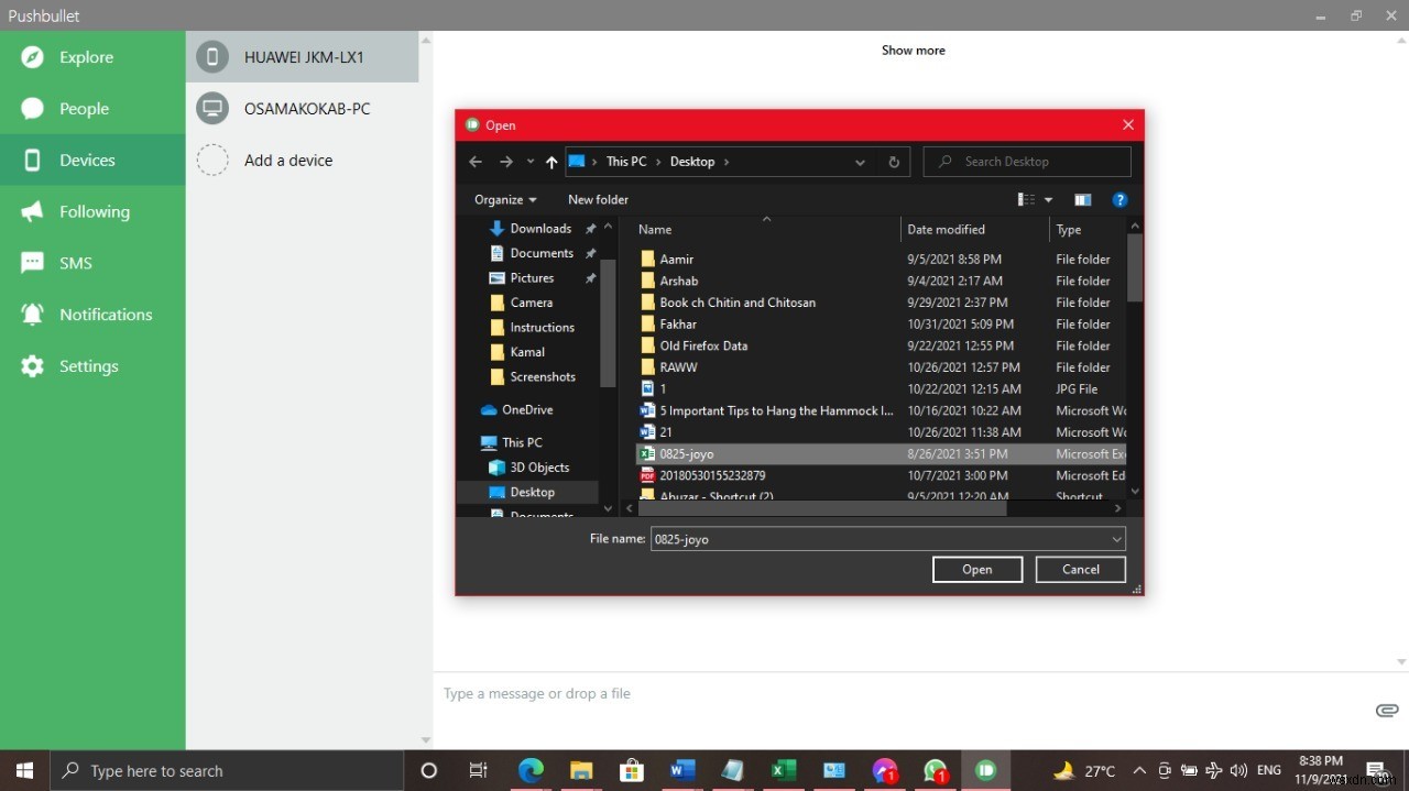 Cách nhanh nhất chuyển tệp từ PC sang Android