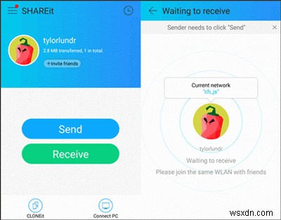 Chuyển tệp qua Wi-Fi từ PC sang Android