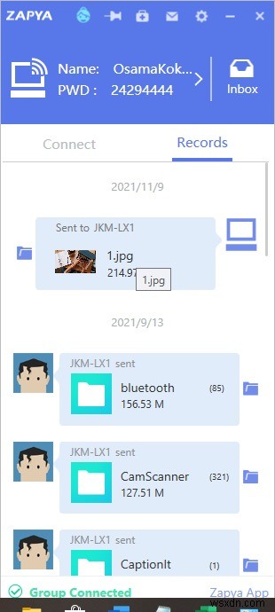 Chuyển tệp qua Wi-Fi từ PC sang Android