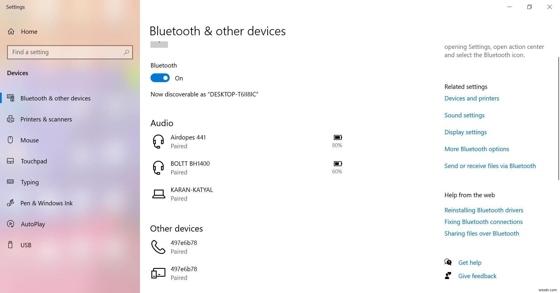 Chuyển tệp qua Bluetooth giữa Android và PC