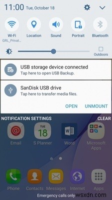 Cách truyền file từ điện thoại qua OTG