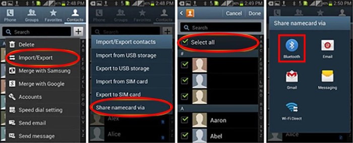 6 cách tốt nhất chuyển danh bạ Android sang Android