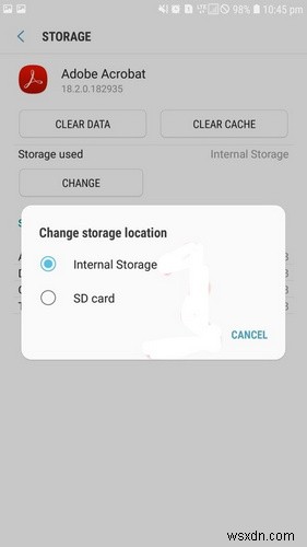 Cách chuyển ứng dụng sang thẻ SD trên Oppo A3s