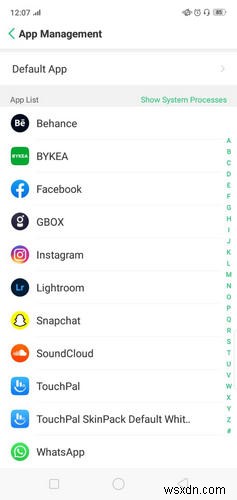 Cách chuyển ứng dụng sang thẻ SD trên Oppo A3s