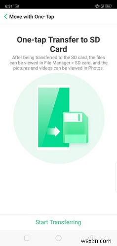Cách chuyển ứng dụng sang thẻ SD trên Oppo A3s