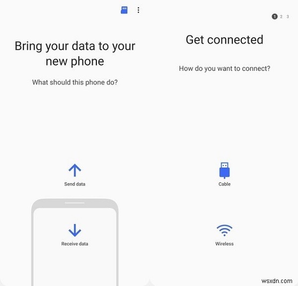 Cách chuyển dữ liệu từ Pixel sang Samsung?
