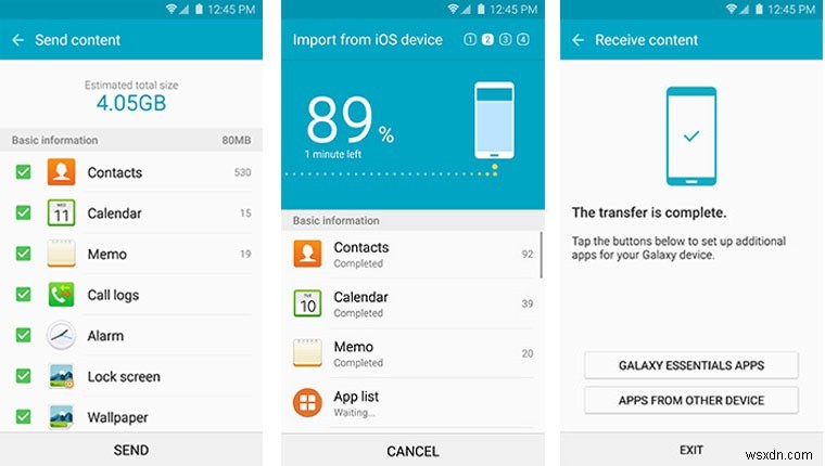 2 Cách Chuyển Dữ Liệu Từ HTC Sang Samsung S20